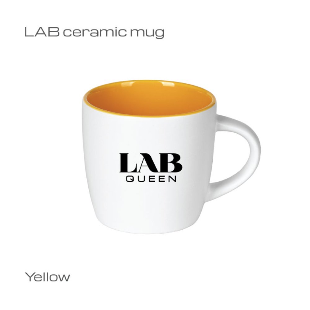LAB ceramic mug Yellow