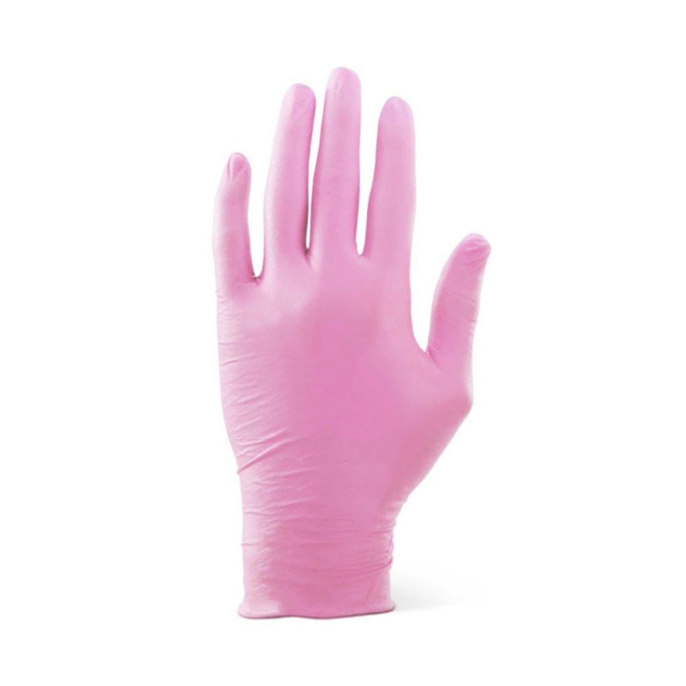 Rukavice Nitril  pink
